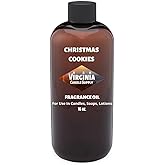 Christmas Cookies Fragrance Oil (16 oz Bottle) for Candle Making, Soap Making, Tart Making, Room Sprays, Lotions, Car Fresheners, Slime, Bath Bombs, Warmers…