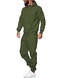 HHGKED Sweat suits men Tracksuits 2 Piece sets