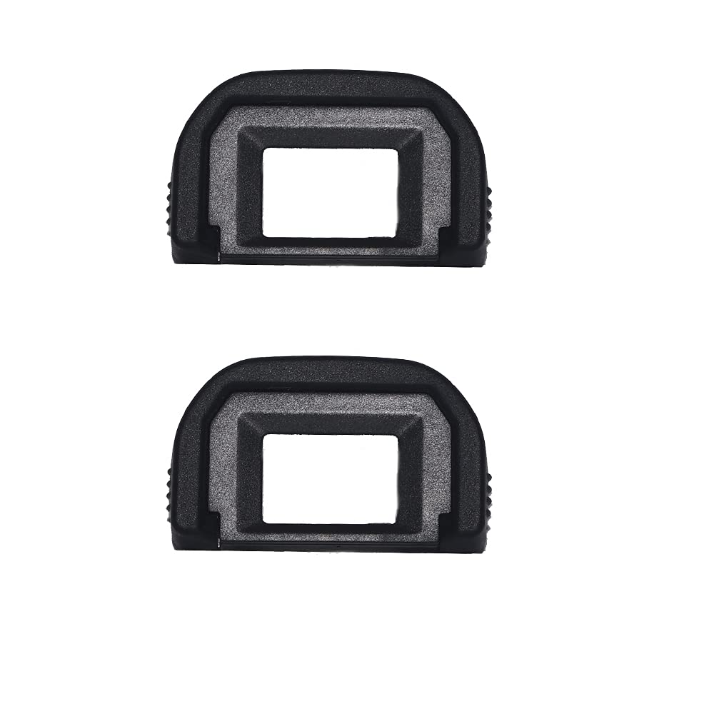250D Eyecup Viewfinder Eyepiece for Canon EOS 250D 200DII 200D 100D 800D 1500D 1300D 1200D Camera, Replaces Canon EF & Hot Shoe Cover [2+2 Pack]