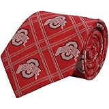 Eagles Wings 6263 Ohio State Buckeyes Woven Polyester Tie