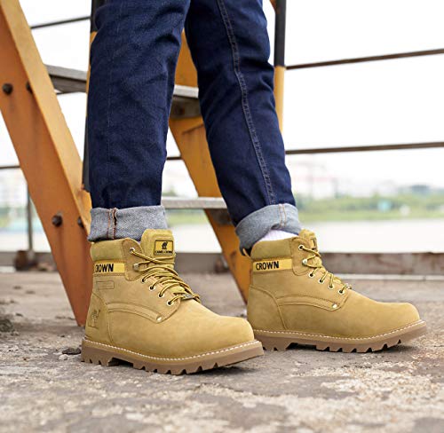 camel crown work boots