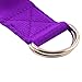 FIT SPIRIT 8 ft Fitness Exercise Yoga Strap - Purple