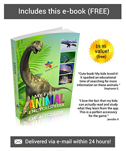 AR Animal Flash Cards. Introduction to Dinosaurs, Land and Sea Animals, Birds and Insects. Interactive 3D Game for Endless Discovery, Storytelling and Sounds