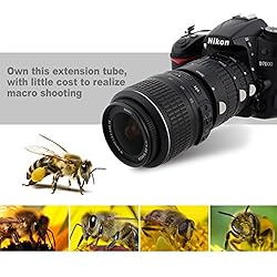 Meike Auto Focus Macro Extension Tube Set Metal