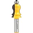 YONICO Router Bits Crown Cap Molding Large Elaborate Cap 1/2-Inch Shank 16114