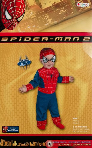 Spiderman Deluxe Infant Costume 3-12 Months by Disguise Costumes