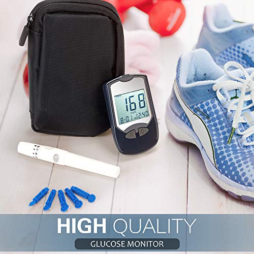 AccuAnswer Diabetic Monitoring Kit Blood Testing Kit Home Diabetes Sugar Tester