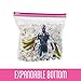Ziploc Brand Slider Storage Bags Featuring Marvel Studios' Avengers: Infinity War Designs, Quart, 30 ct, 3 Pack