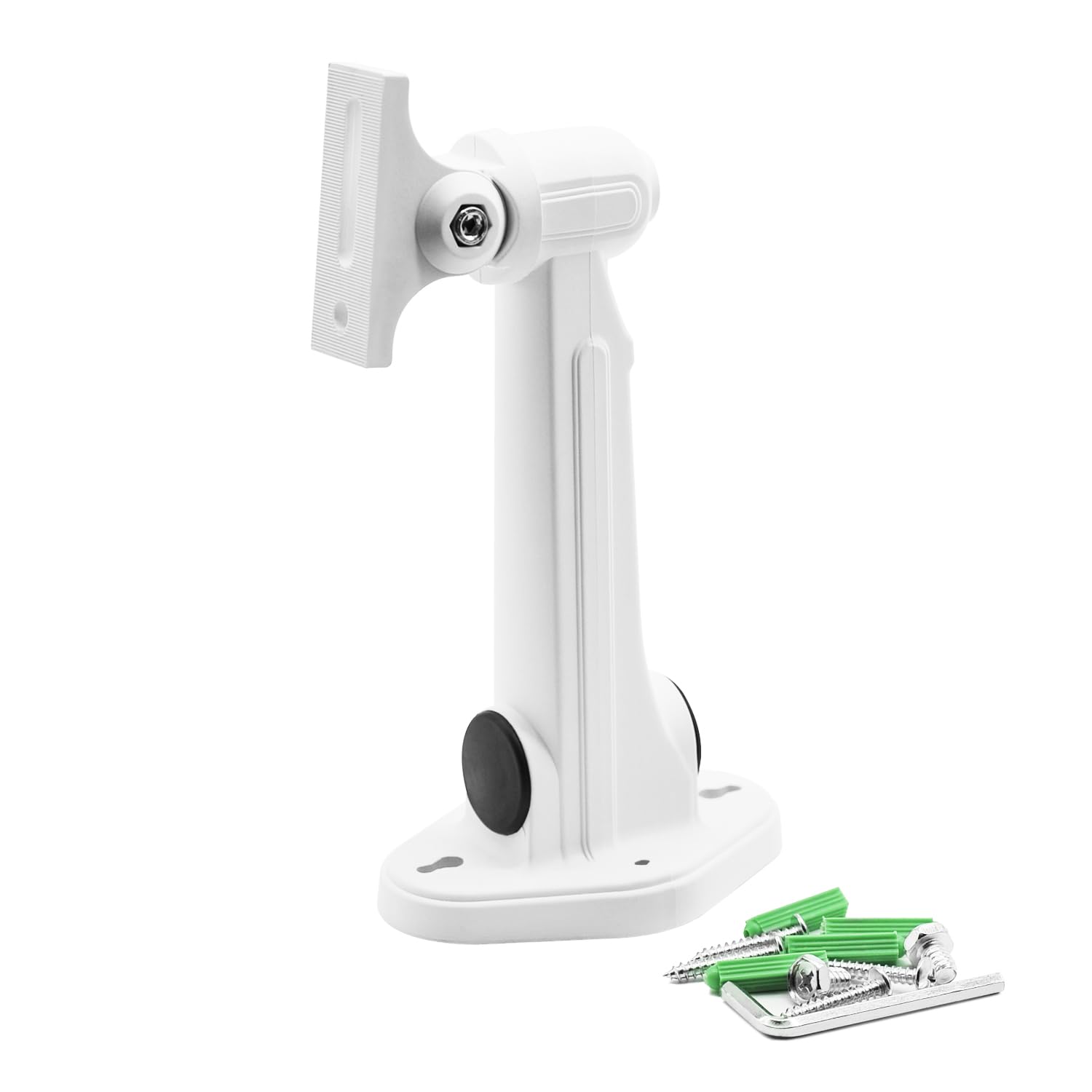 JJWNMLL Adjustable Security Camera Bracket,Wall Mount Camera Bracket Stand DS-1212S with Screws,for Home Surveillance System Mounting