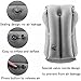 Inflatable Travel Pillow, Fast Inflatable Pillow for Airplane, Cars, Train, Office. Ergonomic, Portable Travel Neck Pillow, Fit Plane Tray Travel Pillow