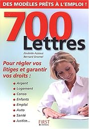 700 lettres pour régler vos litiges et garantir vos droits