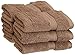 Superior Egyptian Cotton Pile Face Towel/Washcloth Set of 6, Ultra Soft Luxury Towels, Thick Plush Essentials, Absorbent Heavyweight, Guest Bath, Hotel, Spa, Home Bathroom, Shower Basics, Latte