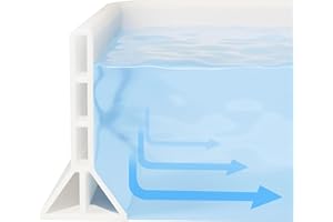 YISUIPU 3.8'' High Shower Threshold Water Dam Collapsible 70IN Shower Water Splash Guard for Shower Water Blocker for Wet and Dry Separation Bathroom and Kitchen (70 Inch)