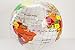 Transparent 16 Inch Inflatable World Globe