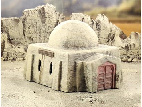 3d print Warhammer 40k Scenery. Tau House. Star Wars Legion Terrain 28mm Scale.Necromunda