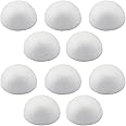 Batino 10PCS 2“ White Foam Balls Half Round Hemispherical Christmas Craft Ball Wedding Decoration DIY Art Decoration