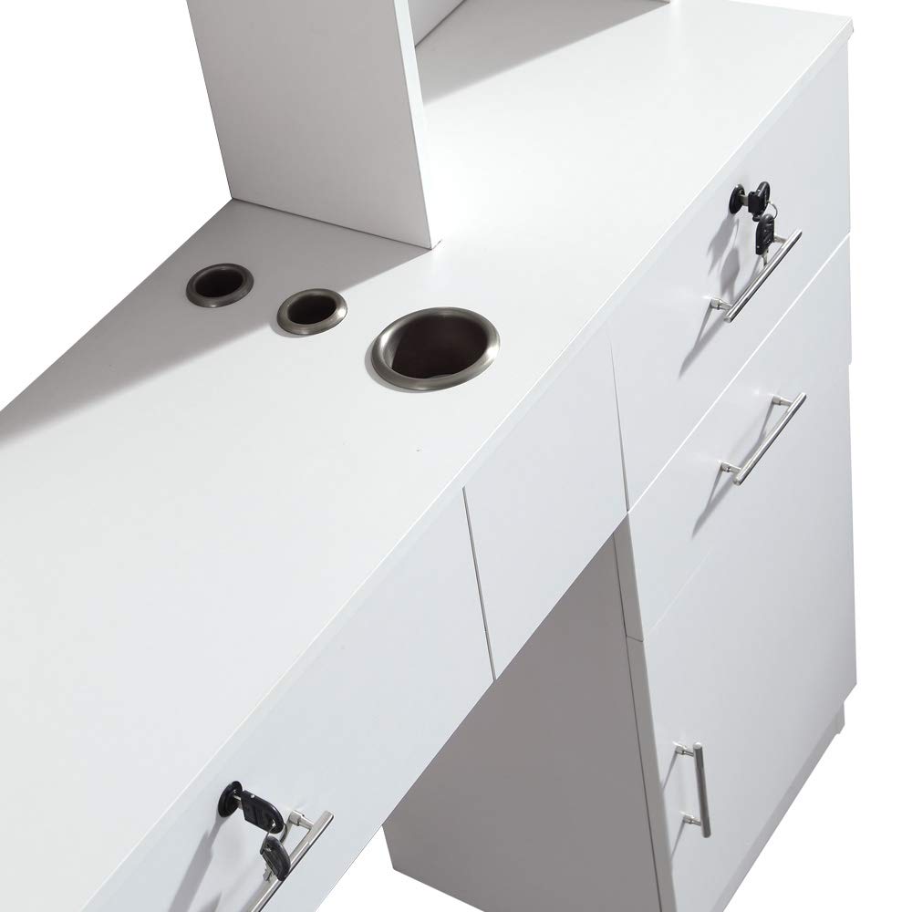 Salon Equipment 3 Pcs Set Chrome Hair Appliance Holders AH-00C: Beauty