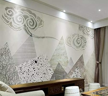 Tianxinbz Custom Wallpaper 3d Photo Murals Abstract Landscape Aqua Cloud Wall Decoration Painting Wall Papers Home Decor Mural 330cm W X210cm H Buy Online At Best Price In Uae Amazon Ae