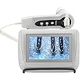 Pevor Skin Diagnosis Hair Analyzer, 5 Inch LCD Screen Digital Skin Diagnosis Scanner System Hair Analyzer Analysis Scanner