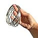 ORION Kinetic Rings: Flow Toy, Fidget Slinky, Stainless Steel Springs, 3D Sculpture – 2-for-1 Special Pricing with Bonus Drawstring Carrying Bag - 2-PACK