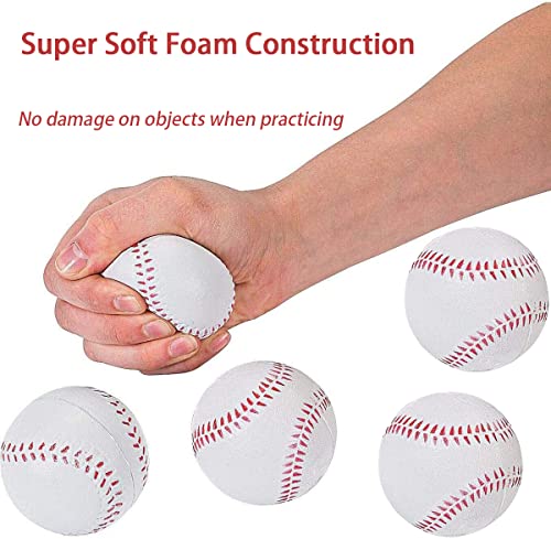 PanBeiQi Baseballs 9 Inch - 4er Set Für Training & Spiele