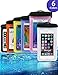 iEasye Waterproof Case Bag Pouch for Apple iPhone 6, 6 Plus, 5s, 5c, 5, Samsung Galaxy S6, S5, S4, Samsung Note 4, Note 3 - White