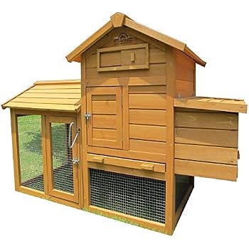 Amazoncom Magic Cabin Wooden Chicken Coop Toys Games