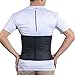 imurz Men's Tummy Control Steel Boned Waist Trainer Workout Sport Shapewear (Black, M)