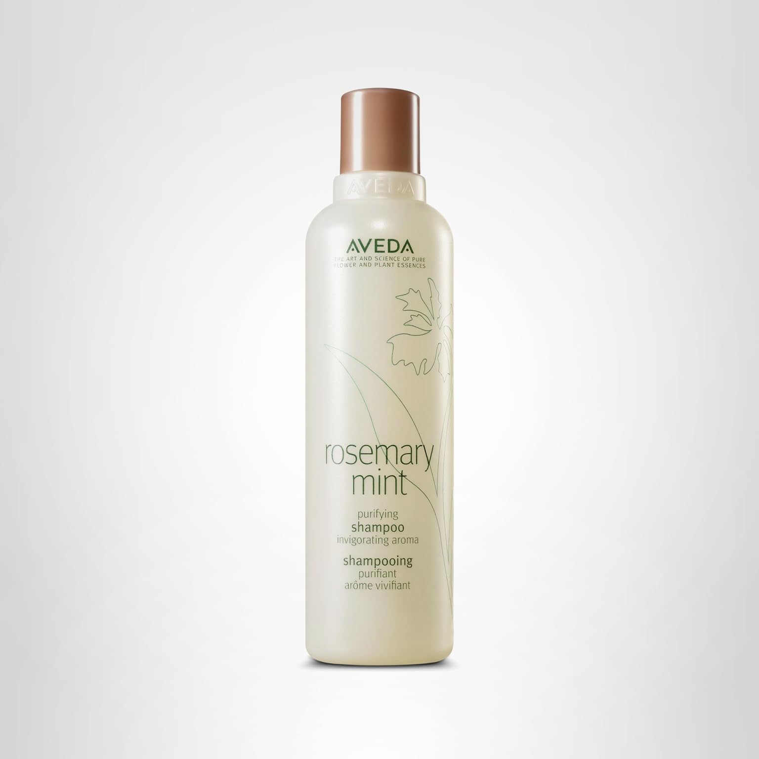Aveda Rosemary Mint Purifying Shampoo | Clarifying Shampoo | Adds Shine | for Normal to Oily Hair, Fine to Medium Hair Types | 97% Naturally Derived*