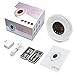 Wake Up Light Alarm Clock - USCCE (2017 New Design) Sunrise Simulation Alarm Clock with Snooze/Sunset Function, Nature Sounds, FM Radio, 7 colors Changing, Touch Control Alarm Clock radio (White)