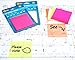 Redi-Tag SeeNote Stickies Transparent Sticky Notes, 50-Pack, 3 x 3 Inches, Clear (23775)