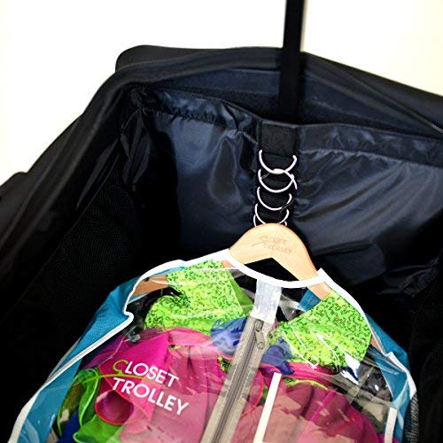 Closet Trolley Dance Bag with Garment Rack BLACK DANCE DUFFEL Buy