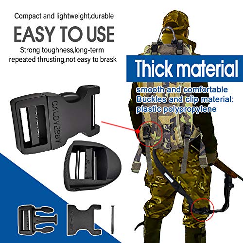 Field Repair Buckle Plastic Buckle Adjustable Buckle 1 Inch Strap Flat