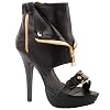 SHOW-STORY-Punk-Stud-Buckle-High-Heels-Stilettos-Pumps-with-Zipper-Bootie-SandalLF30103