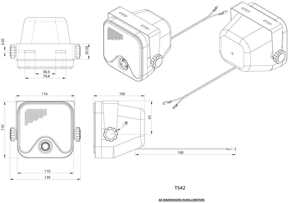 vintage surface mount car speakers
