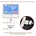 Female to Male Adapter Converter for Cable Charge, Data Sync and No Audio, Support Phone 7/7 Plus/6/6 Plus/5s/5c/5/4s/4, Pad and Pod (2 Pack White)