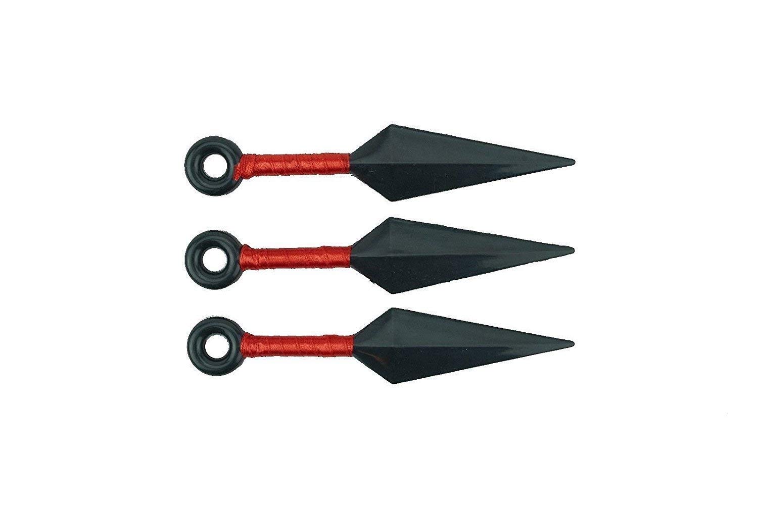 Naruto Anime Cosplay Weapon Medium Kunai Triple Set