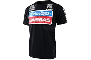 Troy Lee Designs Motorcycle Motocross Racing T Shirts, TLD GASGAS Team Short Sleeve TEE