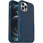 OtterBox Commuter Series Case for iPhone 12 Pro Max - Bespoke Way (Blazer Blue/Stormy SEAS Blue)