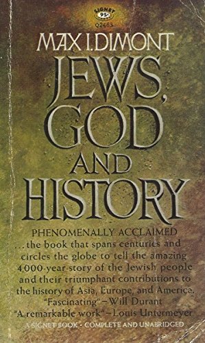 Jews God & History by Max I Dimont