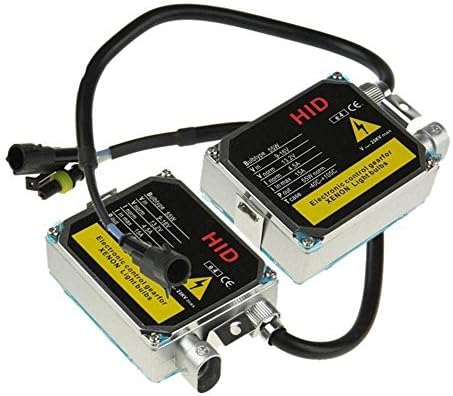 HID Ballast Digitalboy 2Pcs AC Headlight Ballast 12V 55W Hid Ballast Replacement Conversion Kit For H1 H3 H7 H8 H11 880 9005 9006 Car HID Xenon Light Bulbs