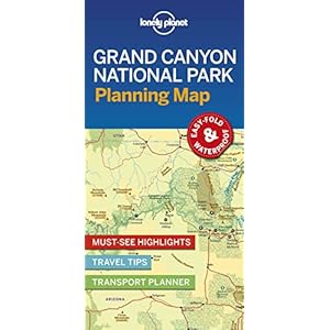 Grand Canyon National Park Planning Map – 1ed – Anglais Landkaart – Gevouwen Kaart, 9 mei 2019