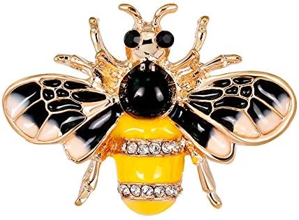 Brooch Brooches for Women Honey Bee Jewellery Gifts Insect Enamel Stylish Pins Fly Cute Clothes Accessories