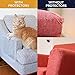 Furniture Protectors From Cats, Scratch Protection Tapes For Pet 9 Pack Couch Guard Anti Cat Scratching Products with 3pc 0.01mm 15x40cm 6pc 0.02mm 30x40cm 64 Twist Pins, Residue Free Strong Viscositythumb 2