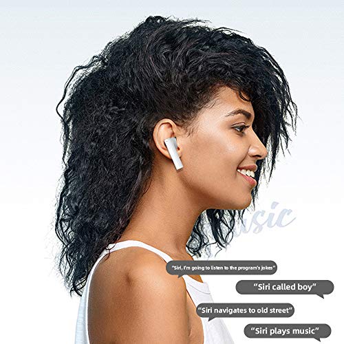 gdfh True Wireless Earbuds, Solar Charging Bluetooth 5.0 Earbuds in-Ear TWS Stereo Headphones with Smart LED Display Charging Case Built-in Mic for Sports Work