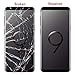 Original Compatible 6.2 inch Samsung Galaxy S9 Plus Front Outer Touch Screen Glass Lens Replacement, Screen Lens Glass Repair Tool Kits SM-G965(Galaxy S9 6.2 inch Black)