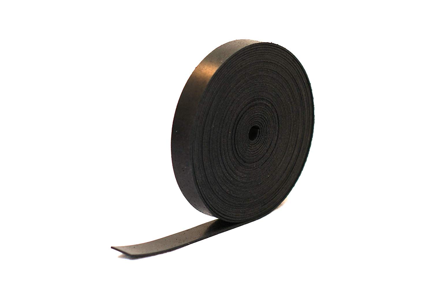 RS® Solid Rubber Strip 12mm Wide x 1mm Thick x 5m Long - SBR Rubber for Sealing, Cushioning, Weather Strip, Anti-Vibration, Anti-Slip, Gaskets & DIY — image 1
