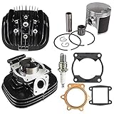 NICHE Cylinder Piston Gasket Cylinder Head Kit for Yamaha Blaster 200 YFS200 1988-2006