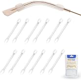 SMARTTOP Silicone Eyeglasses Temple Tips Sleeve Retainer, Anti-Slip Elastic Glasses Ear Grip Comfort Eyeglasses Retainers Behind The Ears for Reading Glasses Sunglasses
