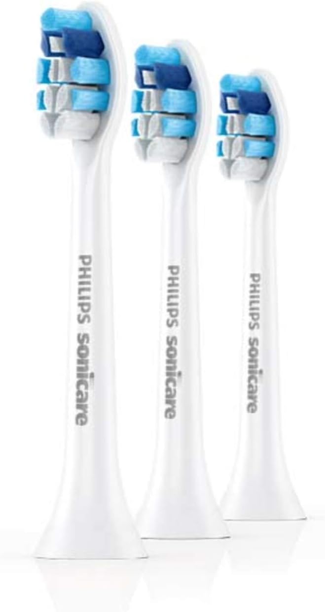 Genuine Philips Sonicare ProResults Gum Health replacement toothbrush heads, HX9033/66, 3-pk